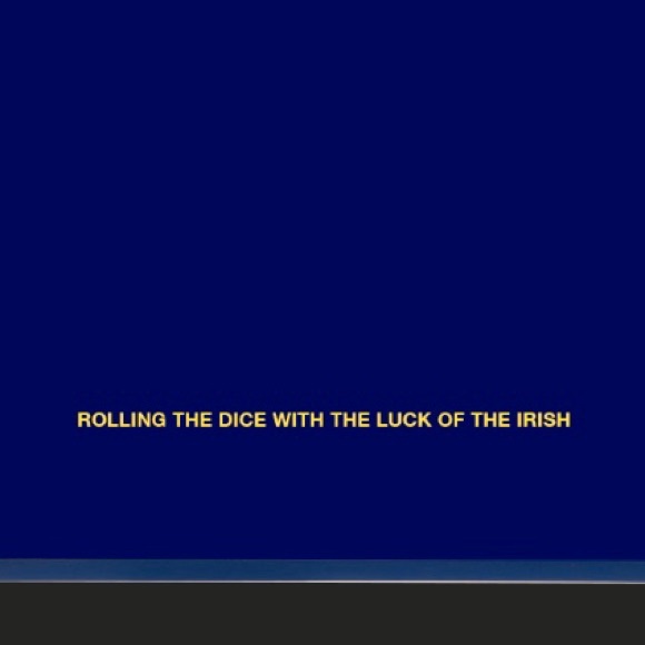 Hand Crafted Customized Backgammon Game - Notre Dame Fan - Picture 5 of 7